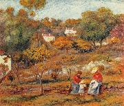 Pierre-Auguste Renoir Landschaft bei Cagnes Sweden oil painting artist